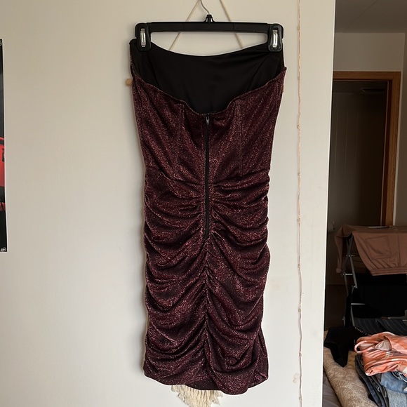 Gorgeous Shimmer Corset Mini Dress - Picture 4 of 4